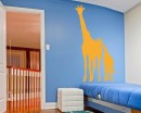 Giraffe Wall Decal Animal Stickers For Nursery
